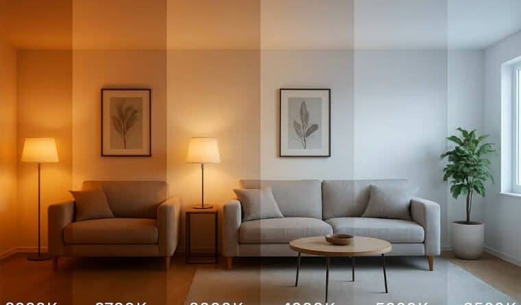 light bulb color temperature guide